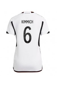 Duitsland Joshua Kimmich #6 Voetbaltruitje Thuis tenue Dames WK 2022 Korte Mouw
